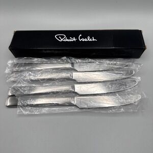 Crate Barrel Robert Welch Foster Lot 4 Knives Stainless Steel‎ Replacement Extra